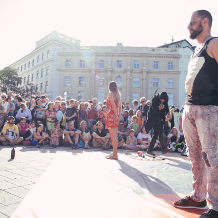 Buskers Festival Wien 2018 @ Karlsplatz Wien