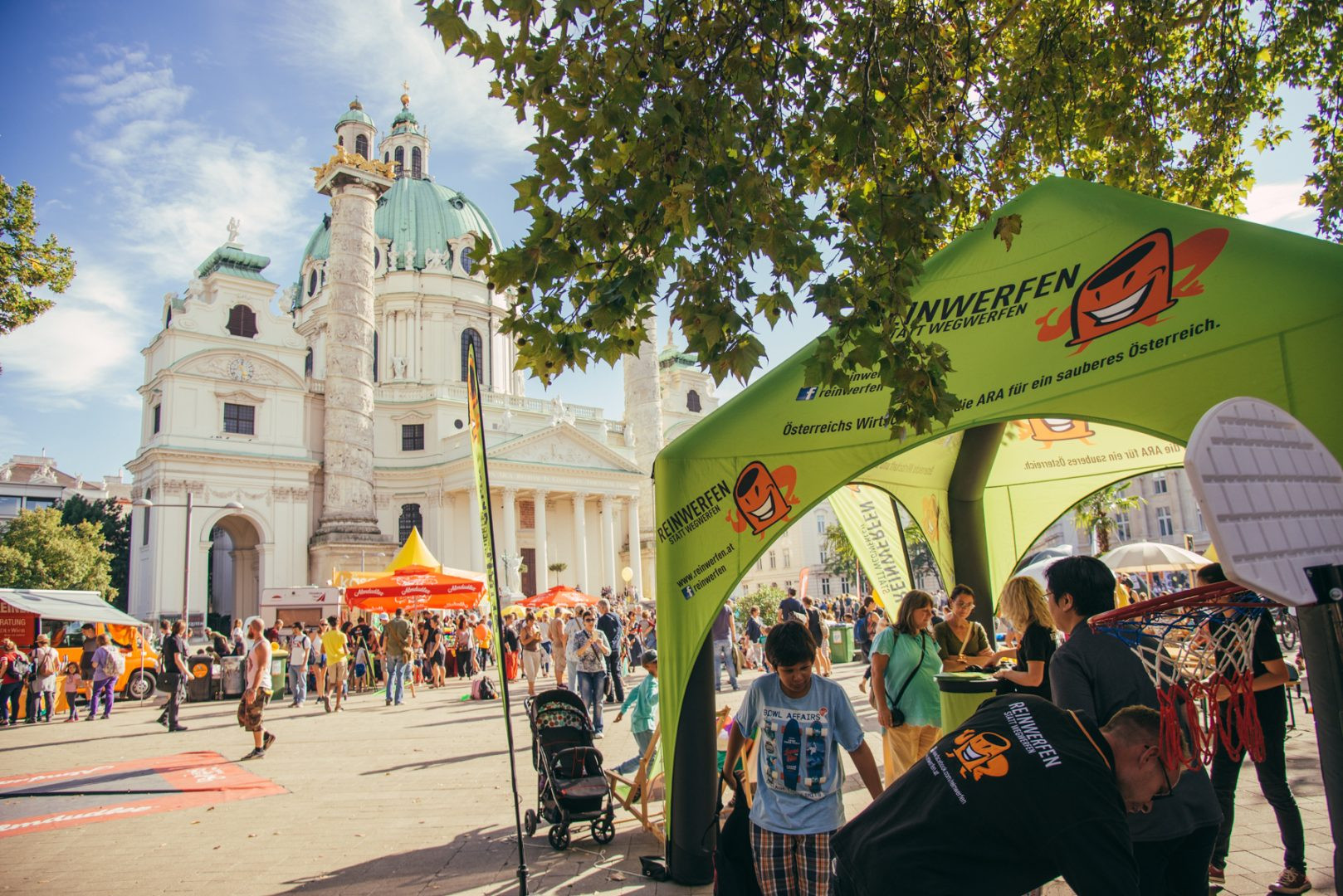 Buskers Festival Wien 2018 @ Karlsplatz Wien