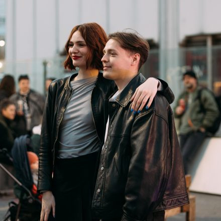 Female Würstelstand Pop-up Konzert