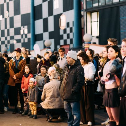 Female Würstelstand Pop-up Konzert