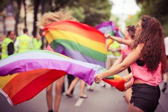 Regenbogenparade @ Ringstraße