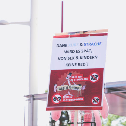 Demo - Nein zum 12-Stunden-Tag @ Wien
