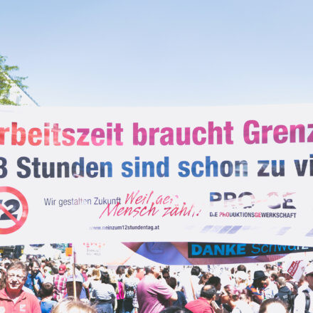 Demo - Nein zum 12-Stunden-Tag @ Wien