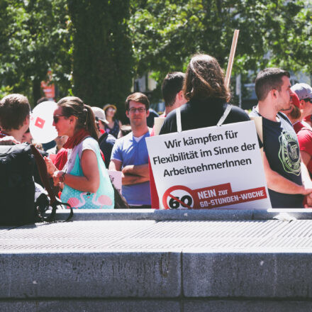 Demo - Nein zum 12-Stunden-Tag @ Wien