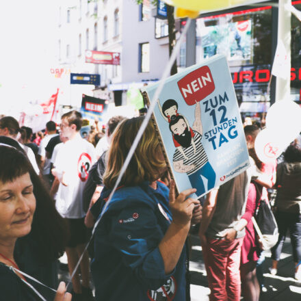 Demo - Nein zum 12-Stunden-Tag @ Wien