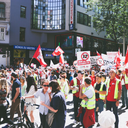 Demo - Nein zum 12-Stunden-Tag @ Wien