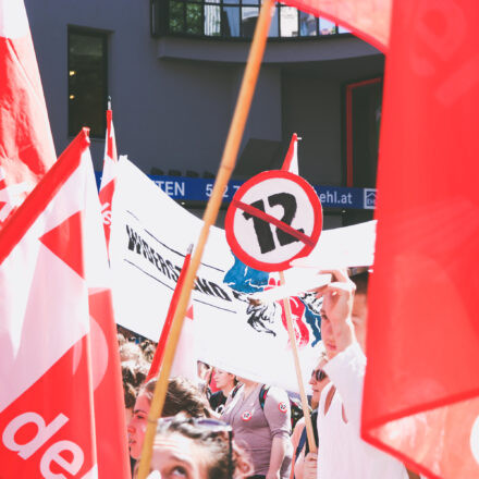 Demo - Nein zum 12-Stunden-Tag @ Wien