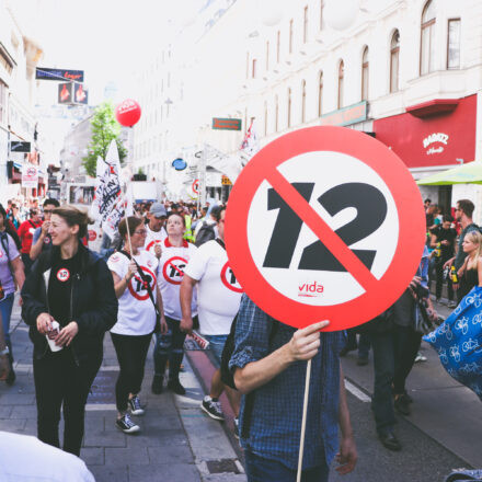 Demo - Nein zum 12-Stunden-Tag @ Wien