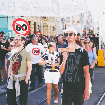 Demo - Nein zum 12-Stunden-Tag @ Wien