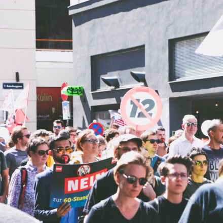 Demo - Nein zum 12-Stunden-Tag @ Wien