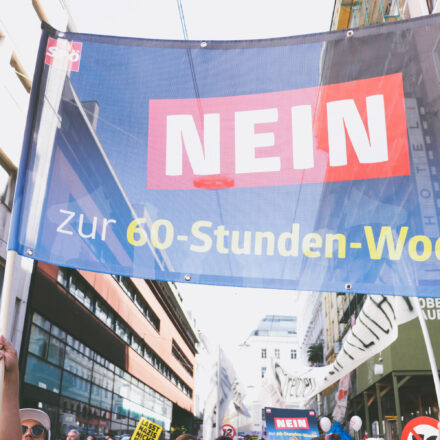 Demo - Nein zum 12-Stunden-Tag @ Wien