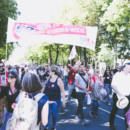 Demo - Nein zum 12-Stunden-Tag @ Wien