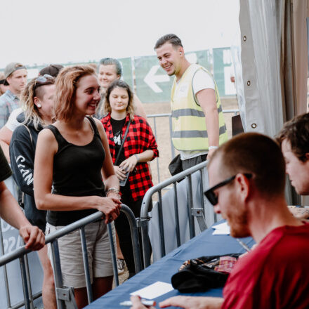Nova Rock Festival 2018 – Day 3 – Autogrammzelt @ Pannonia Fields