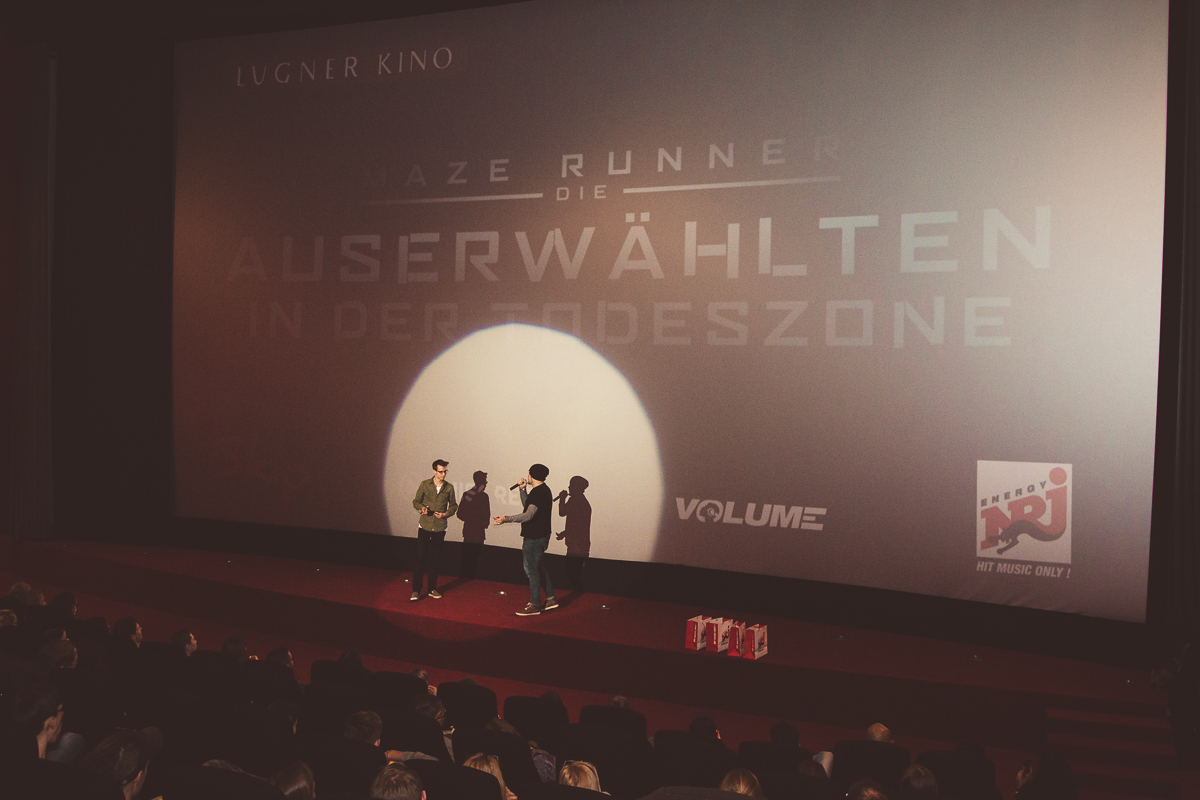 Volume Filmpremiere: Maze Runner - Die Auserwählten in der Todeszone @ Lugner Kino Wien