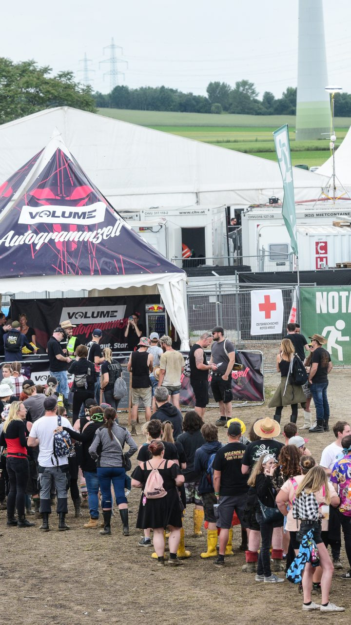 Best Of Volume Autogrammzelt @ Nova Rock Festival 2023 (supp. by Daniel Lauder)