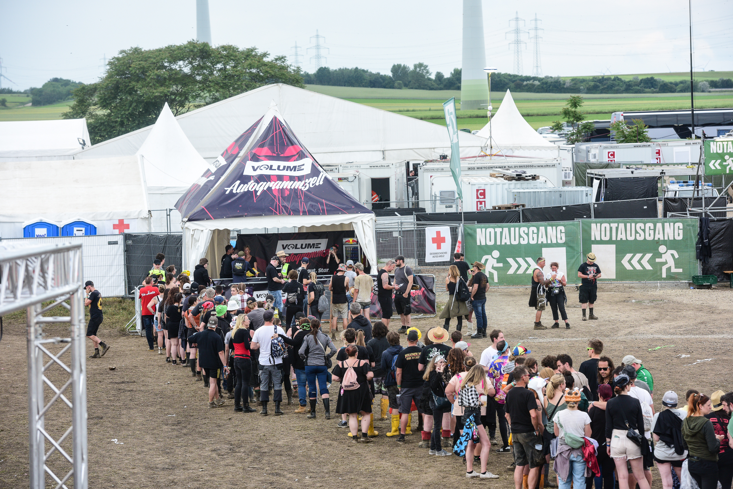 Best Of Volume Autogrammzelt @ Nova Rock Festival 2023 (supp. by Daniel Lauder)
