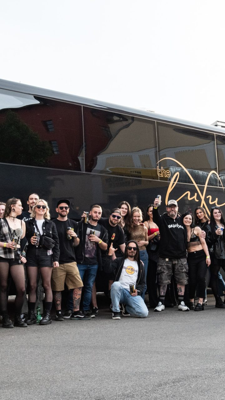 Nova Rock Warmup Party Bus