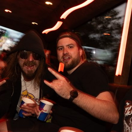 Nova Rock Warmup Party Bus