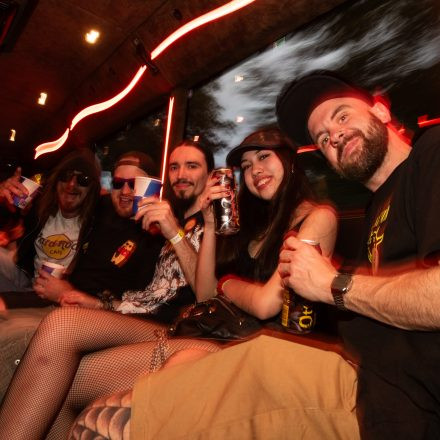 Nova Rock Warmup Party Bus