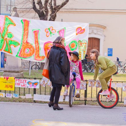 Protestveranstaltung StudentInnenkinder