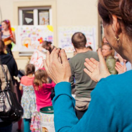 Protestveranstaltung StudentInnenkinder