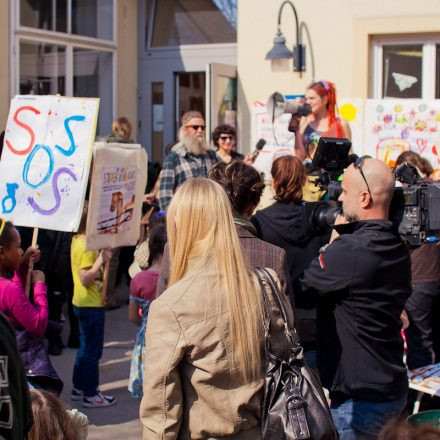 Protestveranstaltung StudentInnenkinder