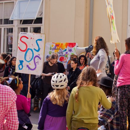 Protestveranstaltung StudentInnenkinder