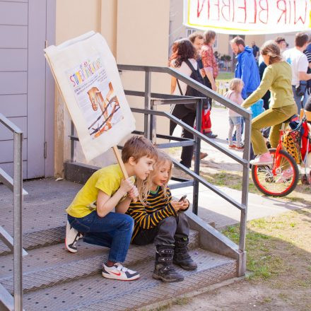 Protestveranstaltung StudentInnenkinder