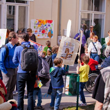 Protestveranstaltung StudentInnenkinder