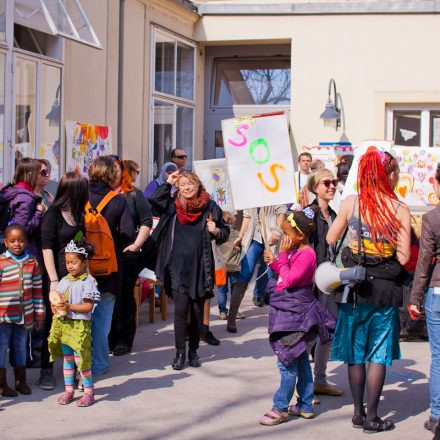 Protestveranstaltung StudentInnenkinder