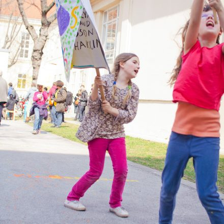 Protestveranstaltung StudentInnenkinder