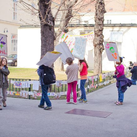 Protestveranstaltung StudentInnenkinder