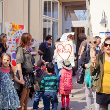 Protestveranstaltung StudentInnenkinder