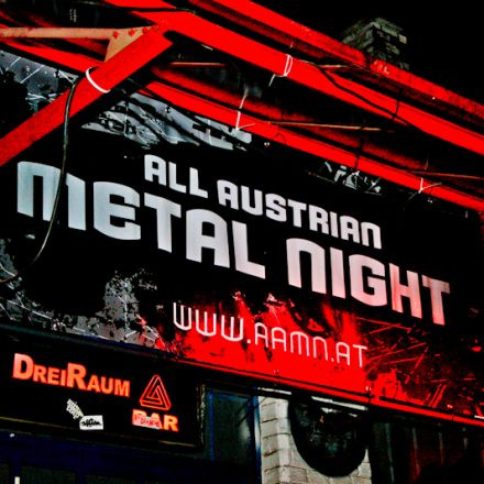 All Austrian Metal Night # 6 @ Dreiraum Arena (supported by Michaela Kuch)