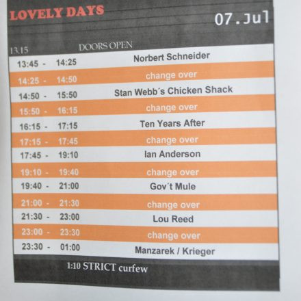 Lovely Days Festival 2012 @ Wiesen