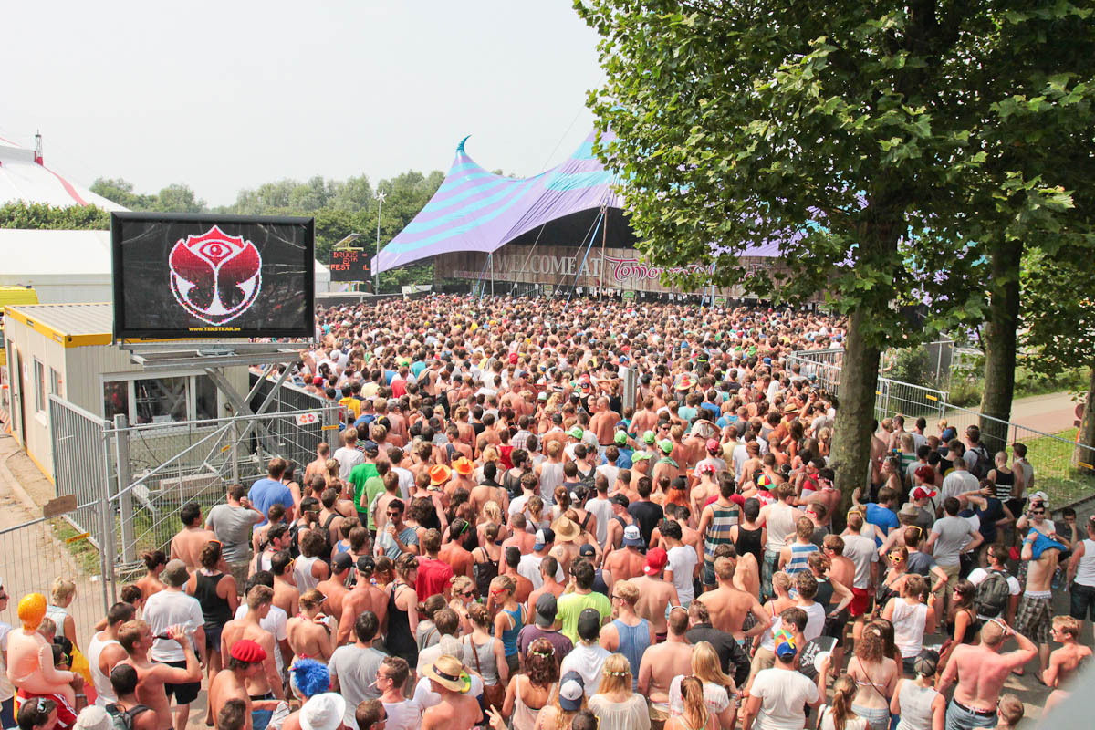 Tomorrowland Tag 1 @ Belgien