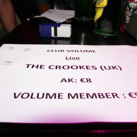 Club Volume #10 - The Crookes Live @ B72