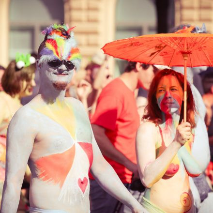 Regenbogenparade @ Ringstraße