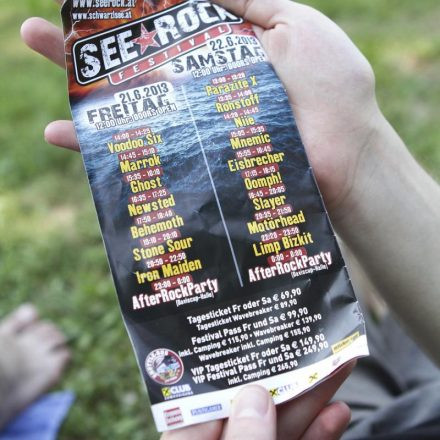 Seerock Festival 2013 - Day 1 @ Schwarzlsee