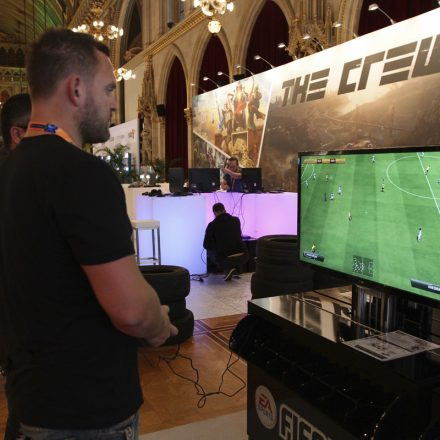 Game City 2013 - Aufbau @ Rathaus