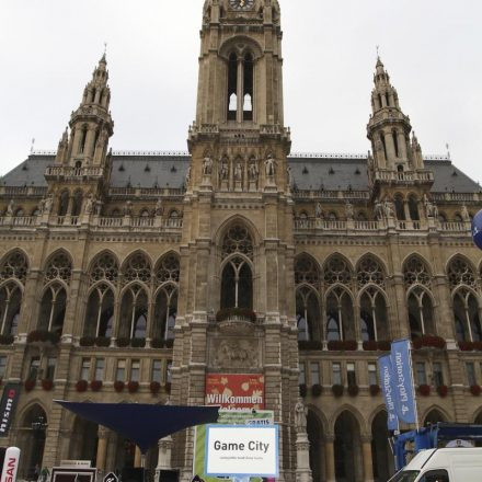 Game City 2013 - Aufbau @ Rathaus