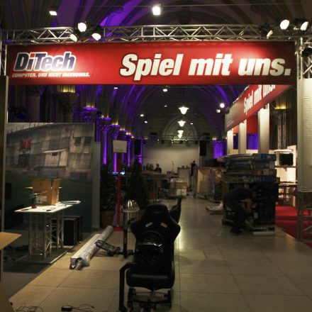 Game City 2013 - Aufbau @ Rathaus