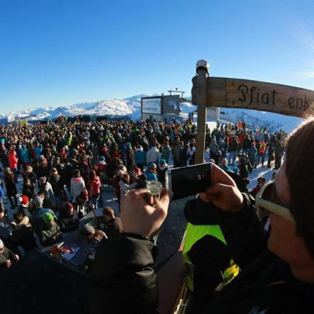 Rave On Snow @ Saalbach (Pix by Paul Hübl)