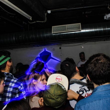 Tiefgang feat. Kasra @ Pratersauna (Foto Support by Felipe Kolm)