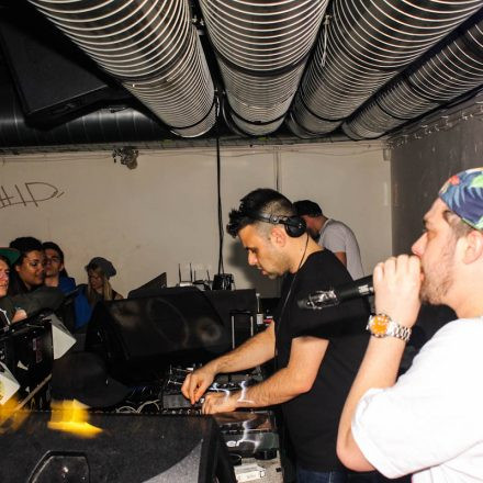 Tiefgang feat. Kasra @ Pratersauna (Foto Support by Felipe Kolm)
