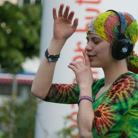 Silent Disco & Finale des Global 2000 Tomorrow Festival DJ-Contests