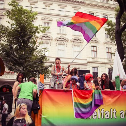 Regenbogenparade @ Ringstraße