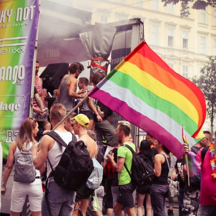 Regenbogenparade @ Ringstraße