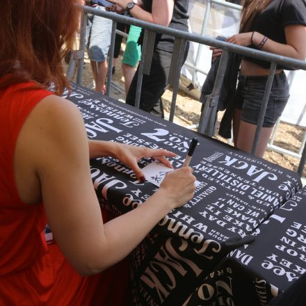 Nova Rock Festival 2014 - Autogrammzelt @Pannonia Fields II