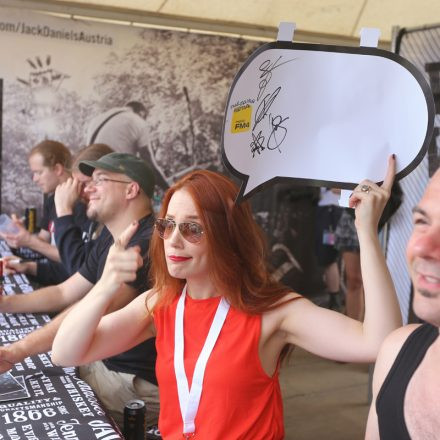 Nova Rock Festival 2014 - Autogrammzelt @Pannonia Fields II